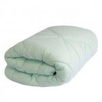 DOUBLE CLOSED SOLID-COLOR HOLOFIBER (MICROFIBER) BLANKET 180X210 44810 - image-0